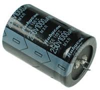 1000UF 250V Aluminium Electrolytic Capacitor