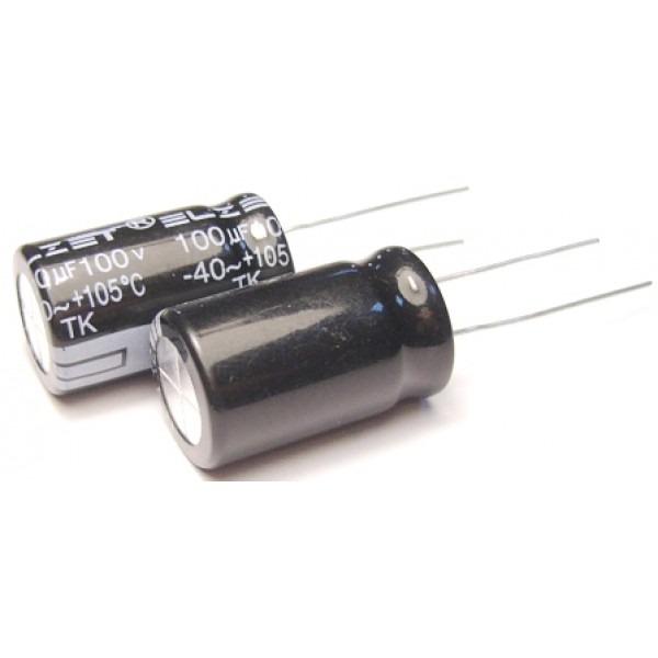 100UF 100V Aluminium Electrolytic Capacitor