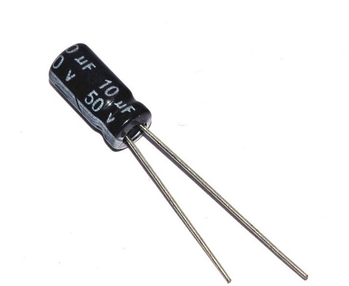 10UF 50V Aluminium Electrolytic Capacitor