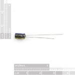 10UF 50V Aluminium Electrolytic Capacitor - Image 4