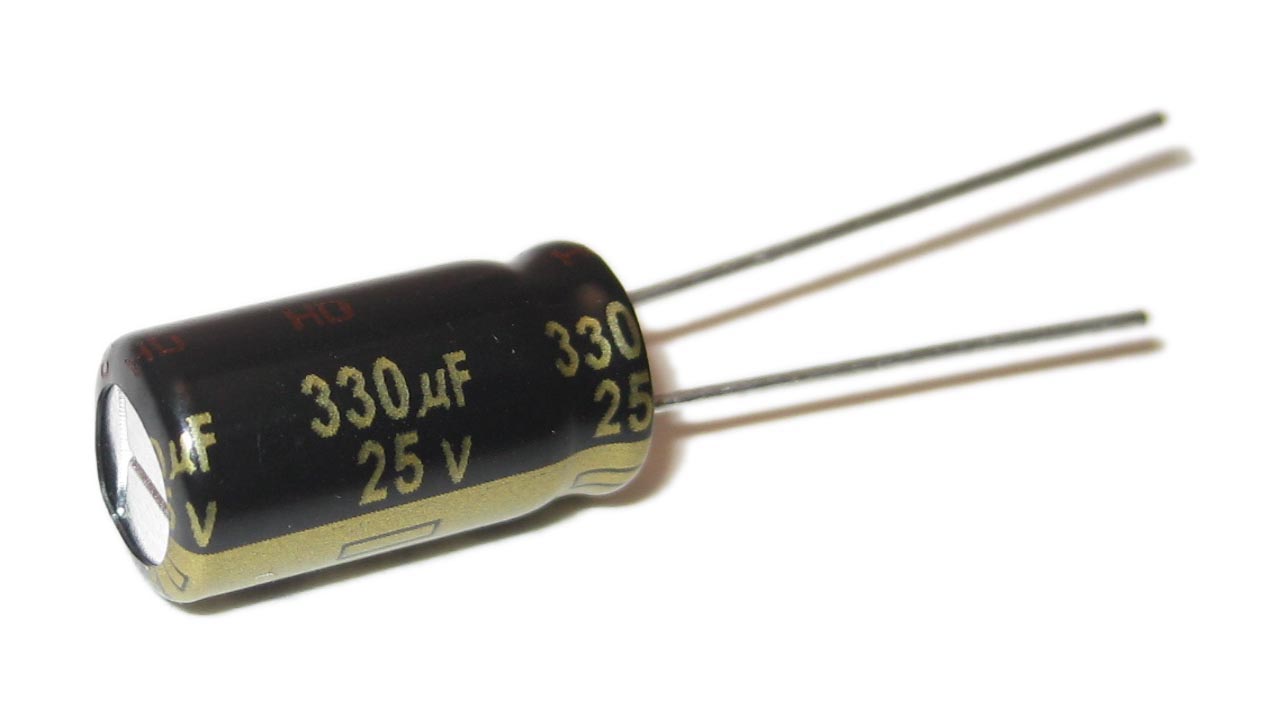330UF 25V Aluminium Electrolytic Capacitor
