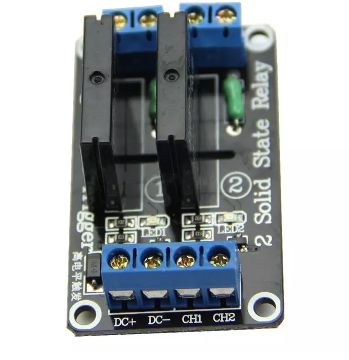 2 Channel 5V DC Relay Module Solid State Low Level trigger - Image 2