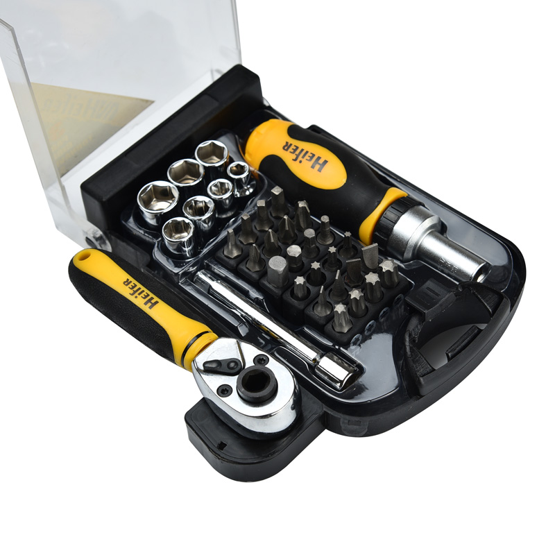 34Pcs Screwdriver Set Ratchet Extension Adapter High Precision - Image 2