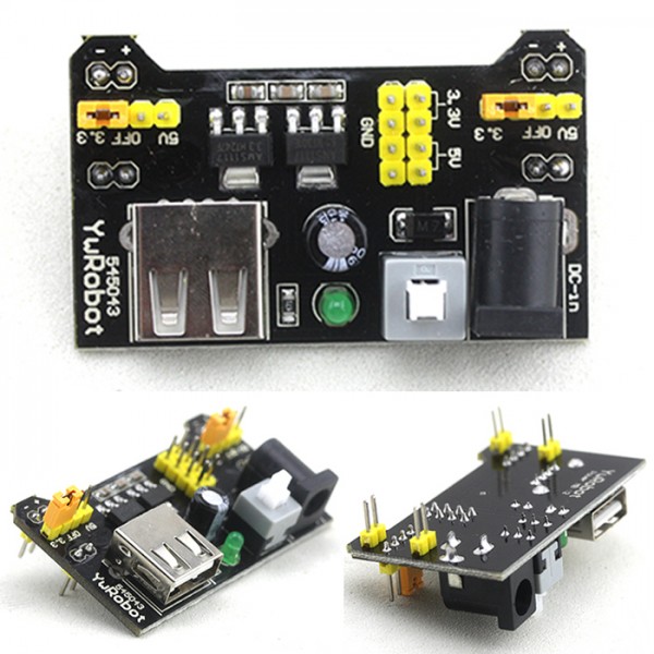 MB102 Breadboard Power Supply Module 3.3V/5V - Image 2