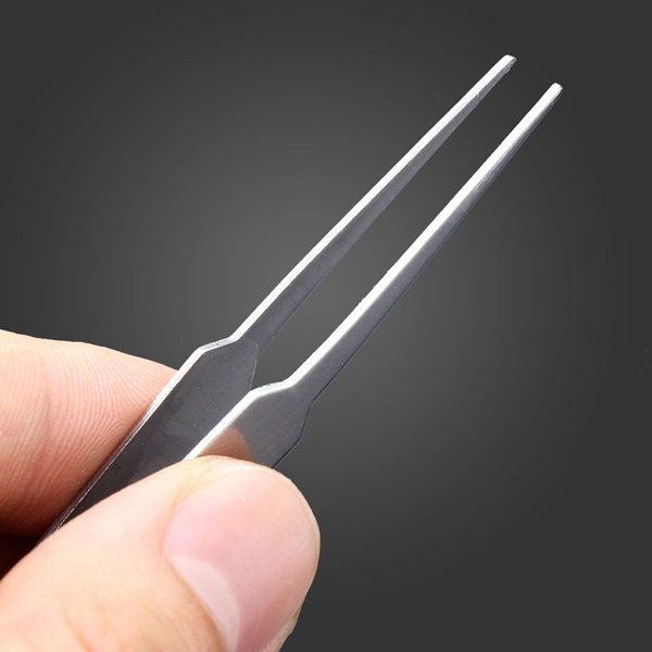 Stainless Steel Straight Tweezer Ts-14 - Image 2