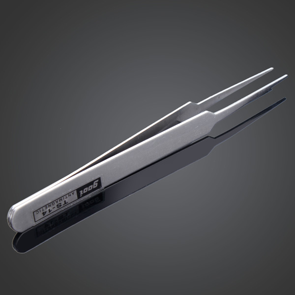 Stainless Steel Straight Tweezer Ts-14 - Image 3