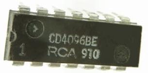 4096 DIP Gated "J-K" (Inverting AND Non-Inverting)