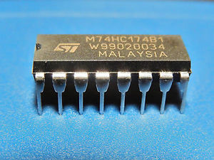 74174 DIP Hex D Flip-Flop With Three-State Outputs - Image 2