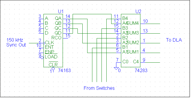 74283 DIP 4-Bit Binary Full Adder - Image 2