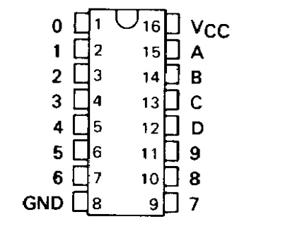 7443 DIP Excess-3 To Decimal Decoder - Image 2