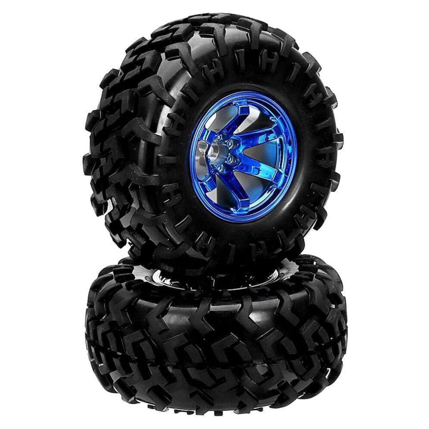 package of 2 Wheel 130mm + Metal Coupler 4mm - Image 5