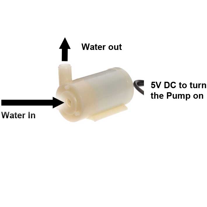 DC 3-6 V Mini Micro Submersible Water Pump 120L/H - Image 8