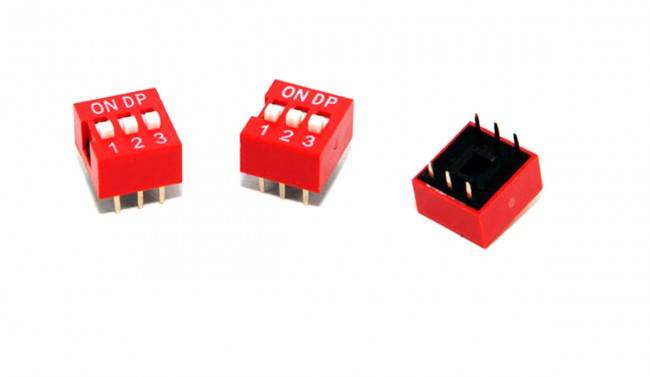 Dip Switch 3 Way