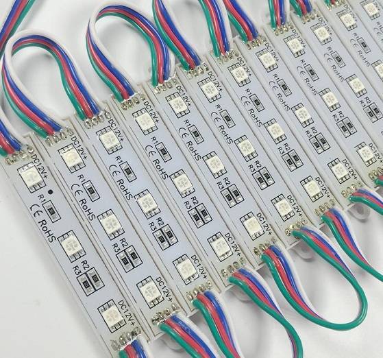 LED SMD 5050 RGB 12V Waterproof Module - Image 2