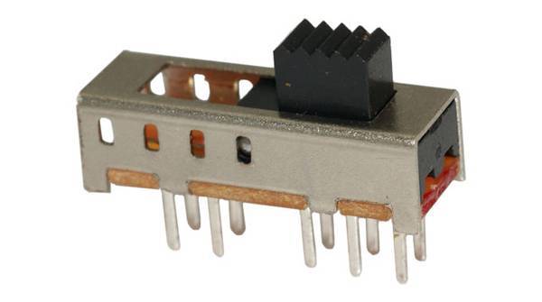 Slider Switch 10 Pin