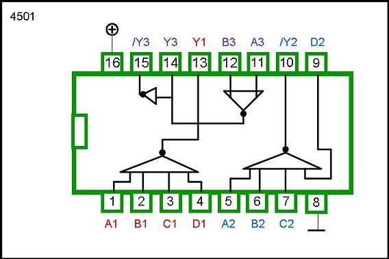 4501 DIP LOW-VOLTAGE, SPST, CMOS ANALOG SWITCHES - Image 2