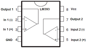 LM393 – Dual Differential Comparator IC - Image 2