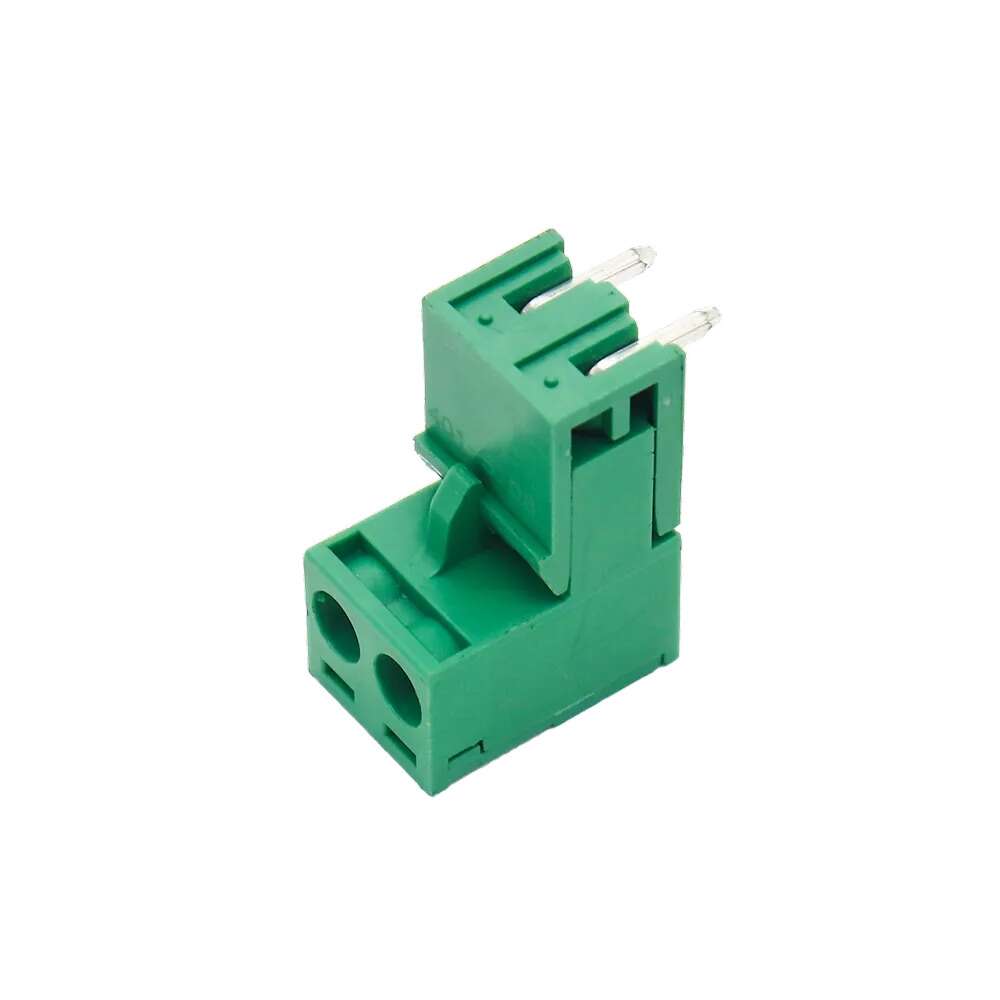Pluggable Terminal Block 2 Pin 5.08mm Pitch KF2EDGR-5.08-2P (Right Angle Pin) - Image 4