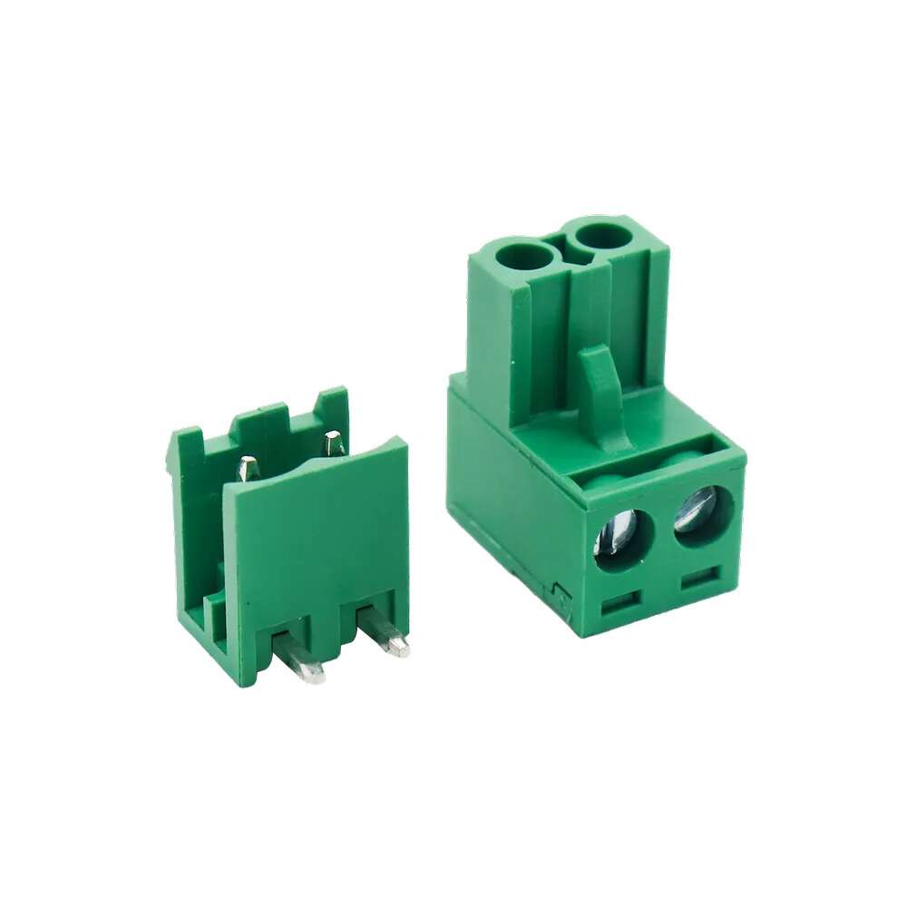 Pluggable Terminal Block 2 Pin 5.08mm Pitch KF2EDGR-5.08-2P (Right Angle Pin) - Image 5
