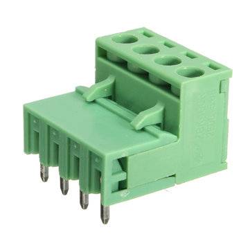 Pluggable Terminal Block 4 Pin 5.08mm Pitch KF2EDGR-5.08-4P Right Angle Pin