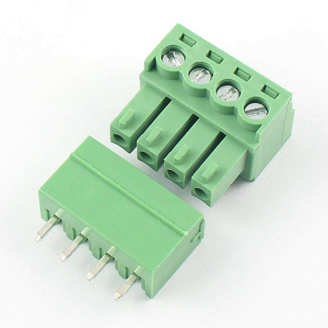Terminal Block 4Pin Pluggable (Straight Pin) 5.08mm