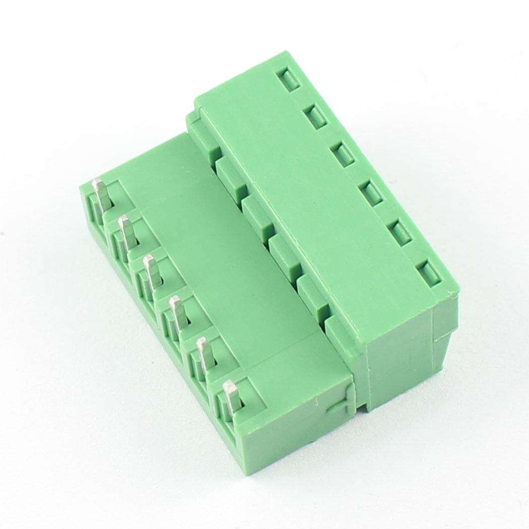 Pluggable Terminal Block 6 Pin Pitch 3.81mm - Image 2