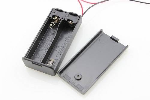 AA Battery Holder 2 Cell + On/Off Switch V2