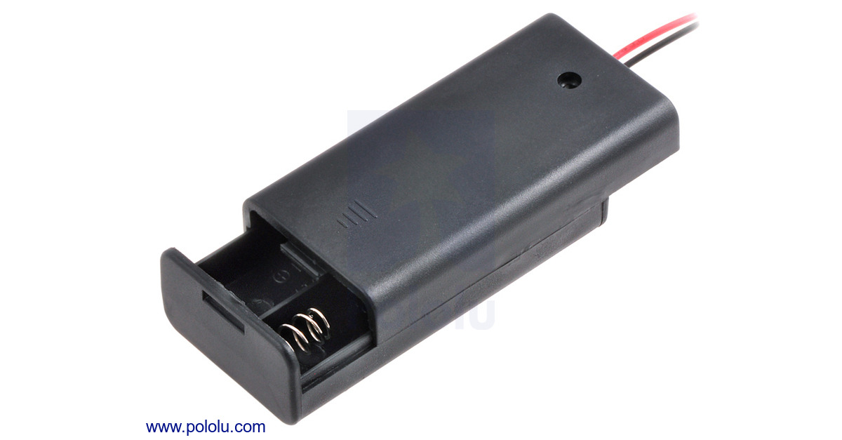 AA Battery Holder 2 Cell + On/Off Switch V2 - Image 2