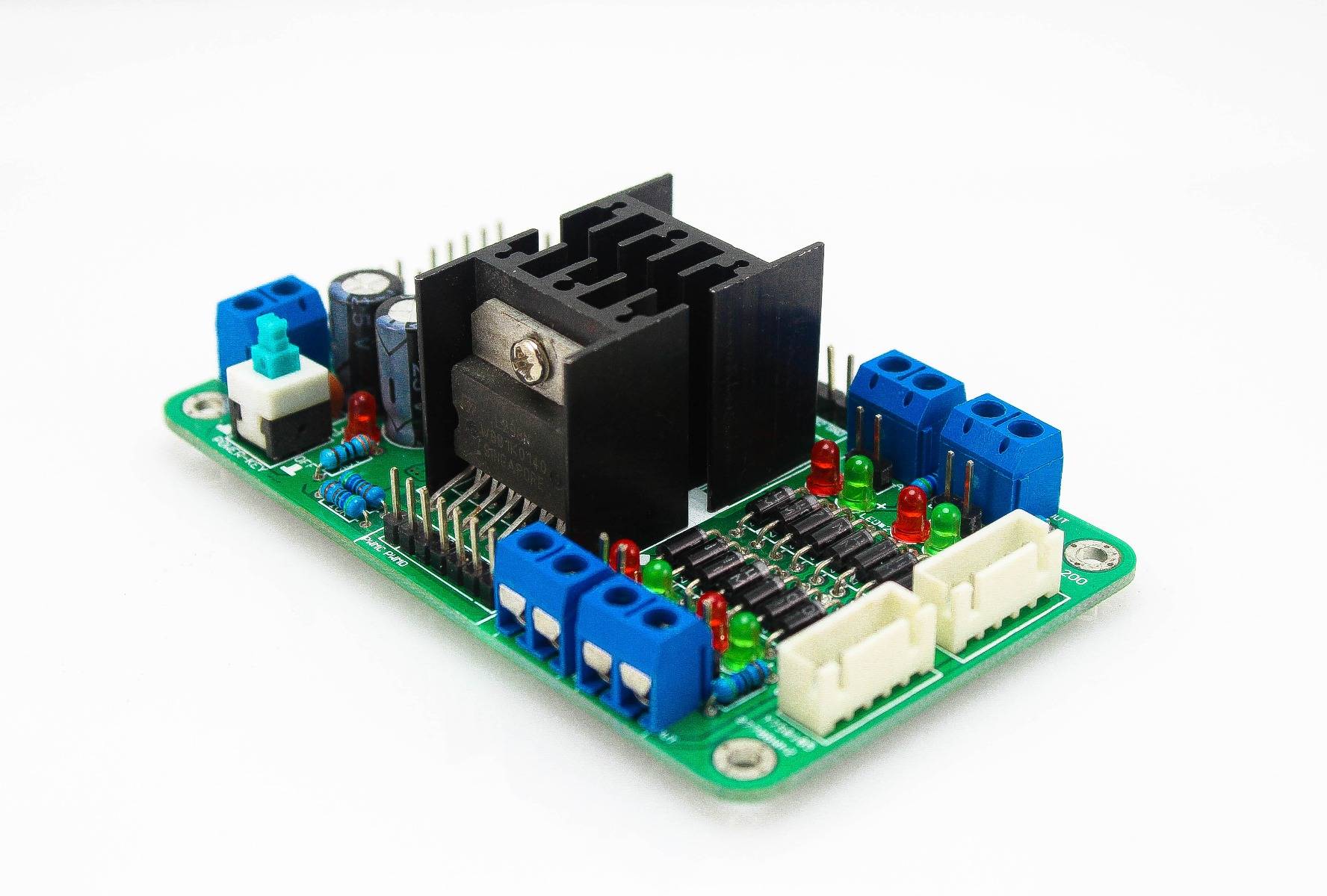 4 Channels Dc Servo Stepper Motor Driver Module For Arduino L298