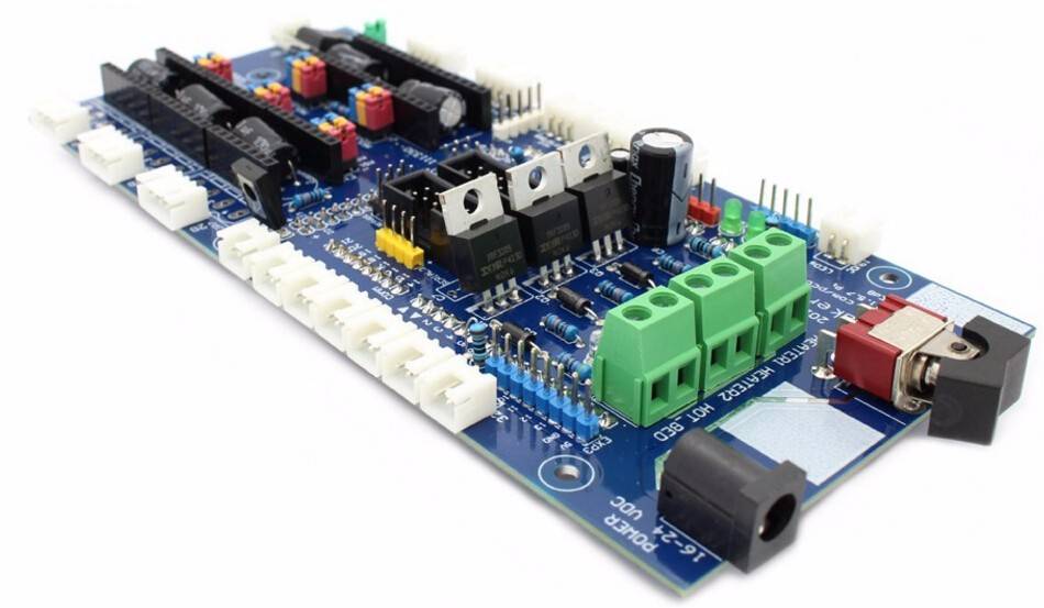 3D Printer Ultimaker V. 1.5.7 Pcb Compatible With Ramps Arduino Mega 2560 R3 - Image 2