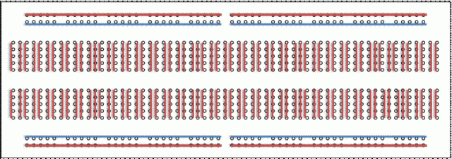 Breadboard 840 Point (Splitted Power Rails) - Image 4