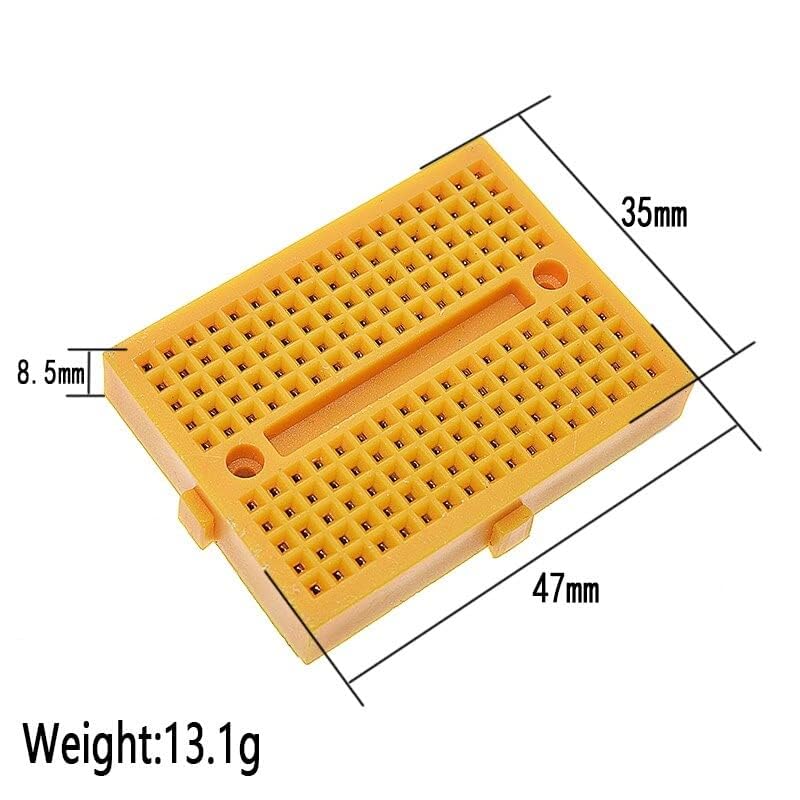 Mini Breadboard – 170 Tie Points (Random Color) - Image 3