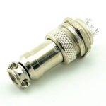 Chassis Connector (Male-Female) GX16-7 pins - Image 2