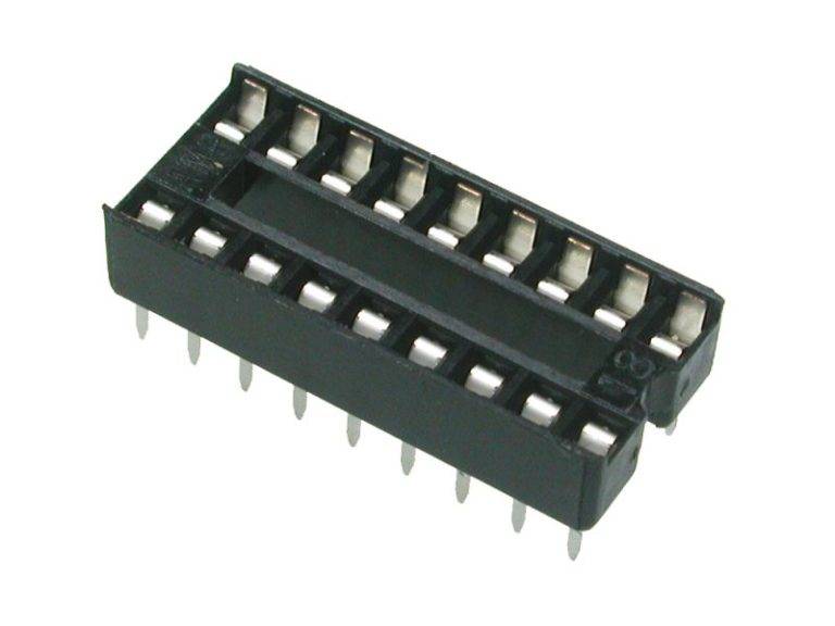 IC Socket (9+9)- Base 18 Pin