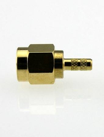 Sma Straight Crimp Plug Antenna Connector