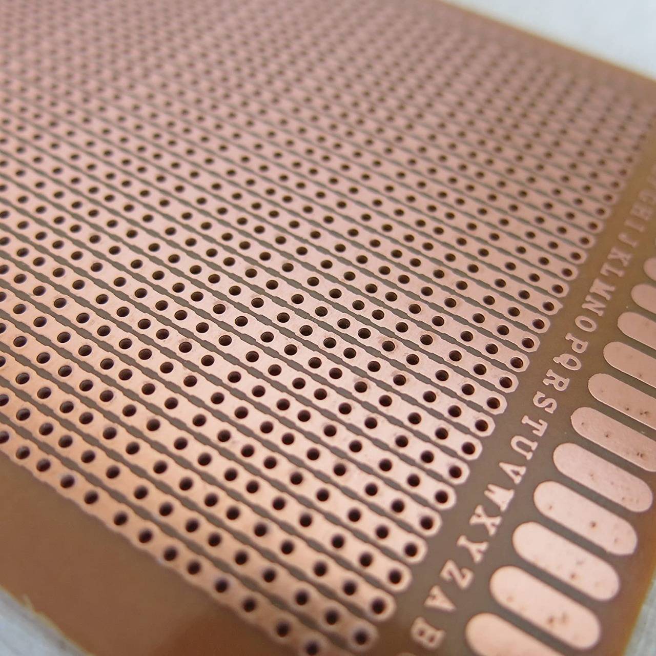 PCB Prototype Board Lines Vero Board 9x14.5 cm