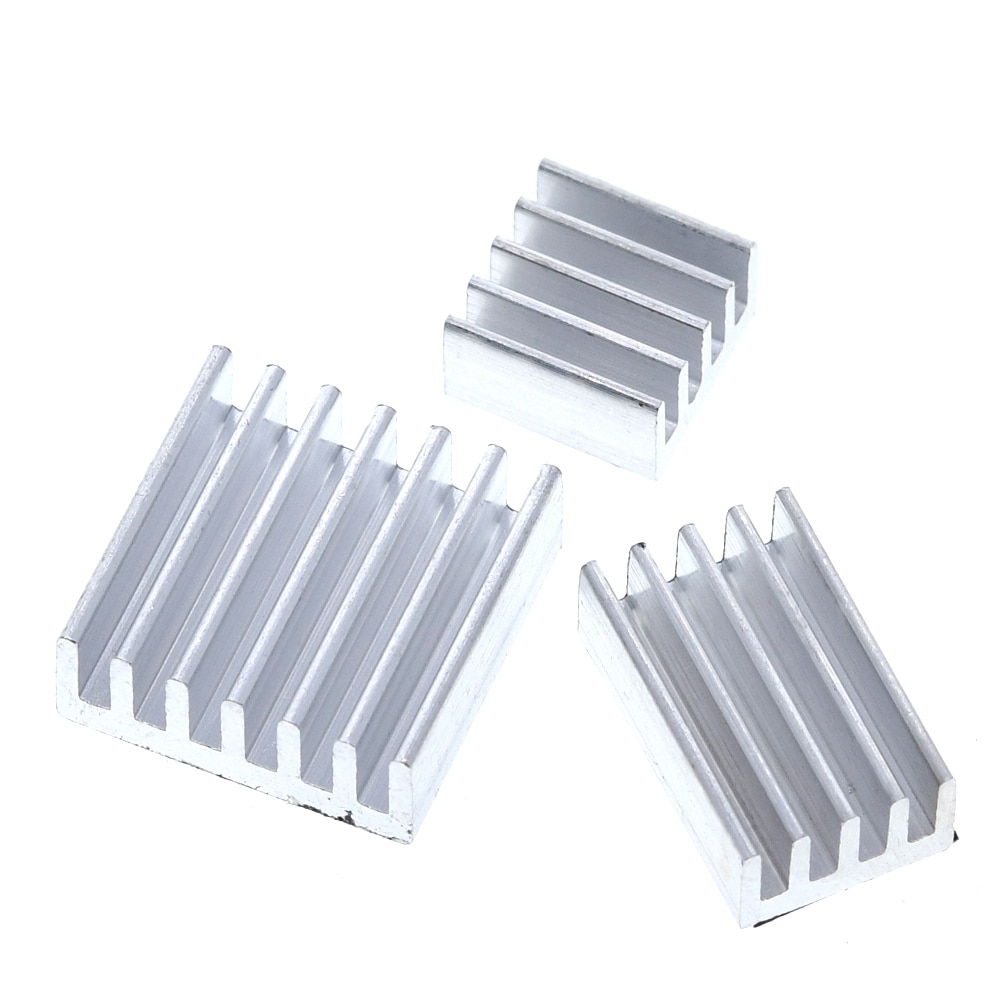 Heat Sink Set for Raspberry Pi 4B Board White 3 PCS - Image 6