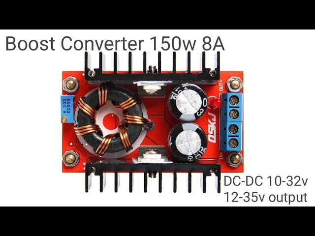 DC-DC Boost Converter Voltage Step Up Module 150W 6A - Image 8