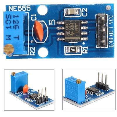 NE555 Adjustable Frequency Pulse Generator Module - Image 2
