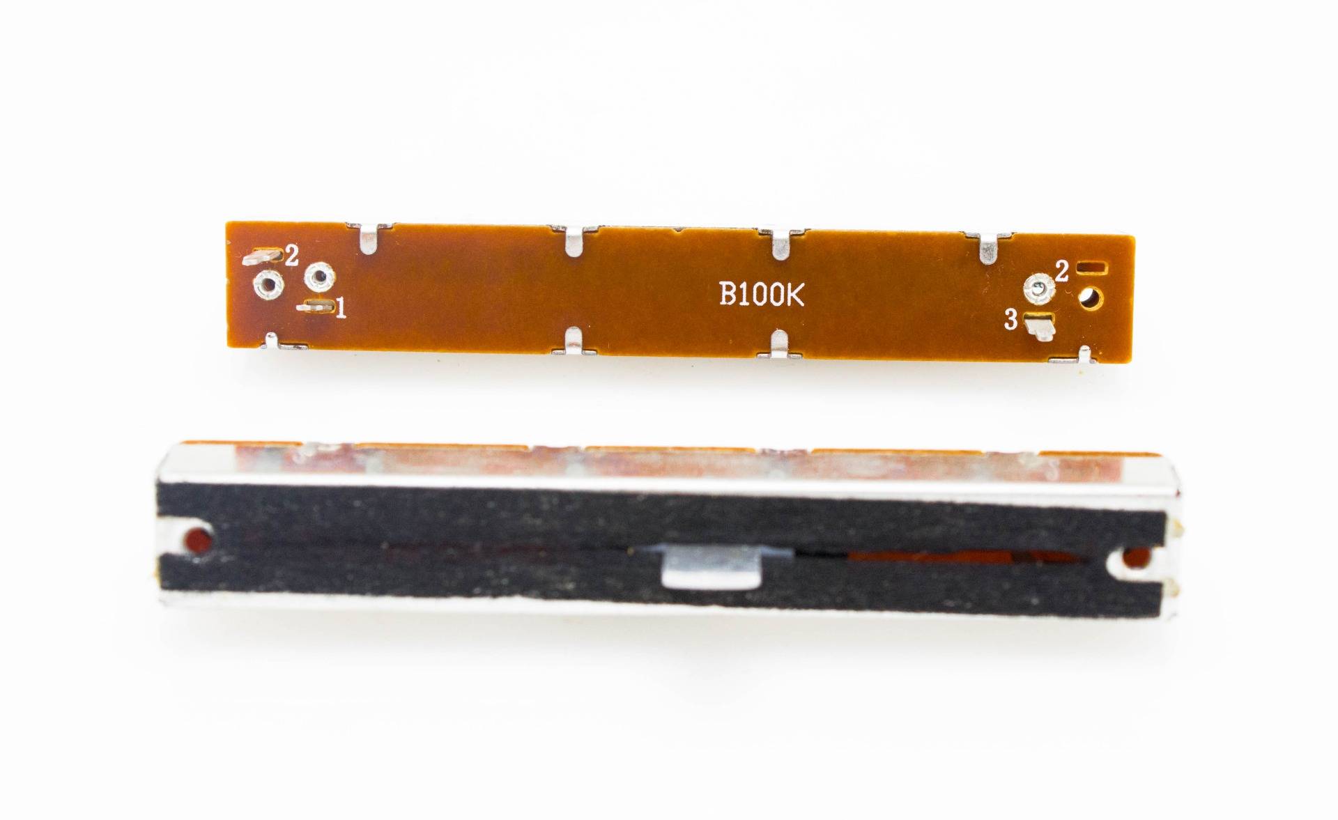 9Cm 100K Ohm Linear Slide Potentiometer