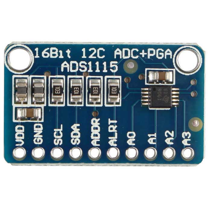 ADS1115 16-Bit ADC - 4 Channel with Programmable Gain Amplifier