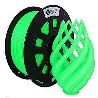 3D Printer PLA Filament 1.75mm Fluorescence Green