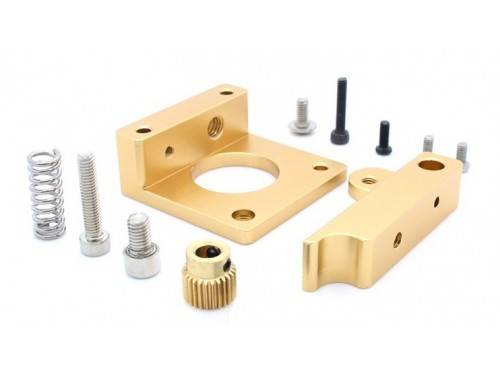 3D Printer MK8 Extruder Aluminum Frame Block DIY Kit - Image 2