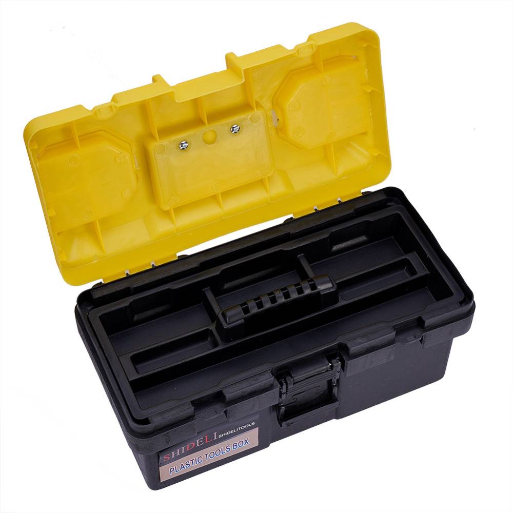 14 Inch Hand Carry Lockable Storage Tool Box - Image 2