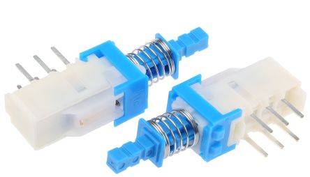 DPDT Momentary Push Button Switch, PCB - Image 2