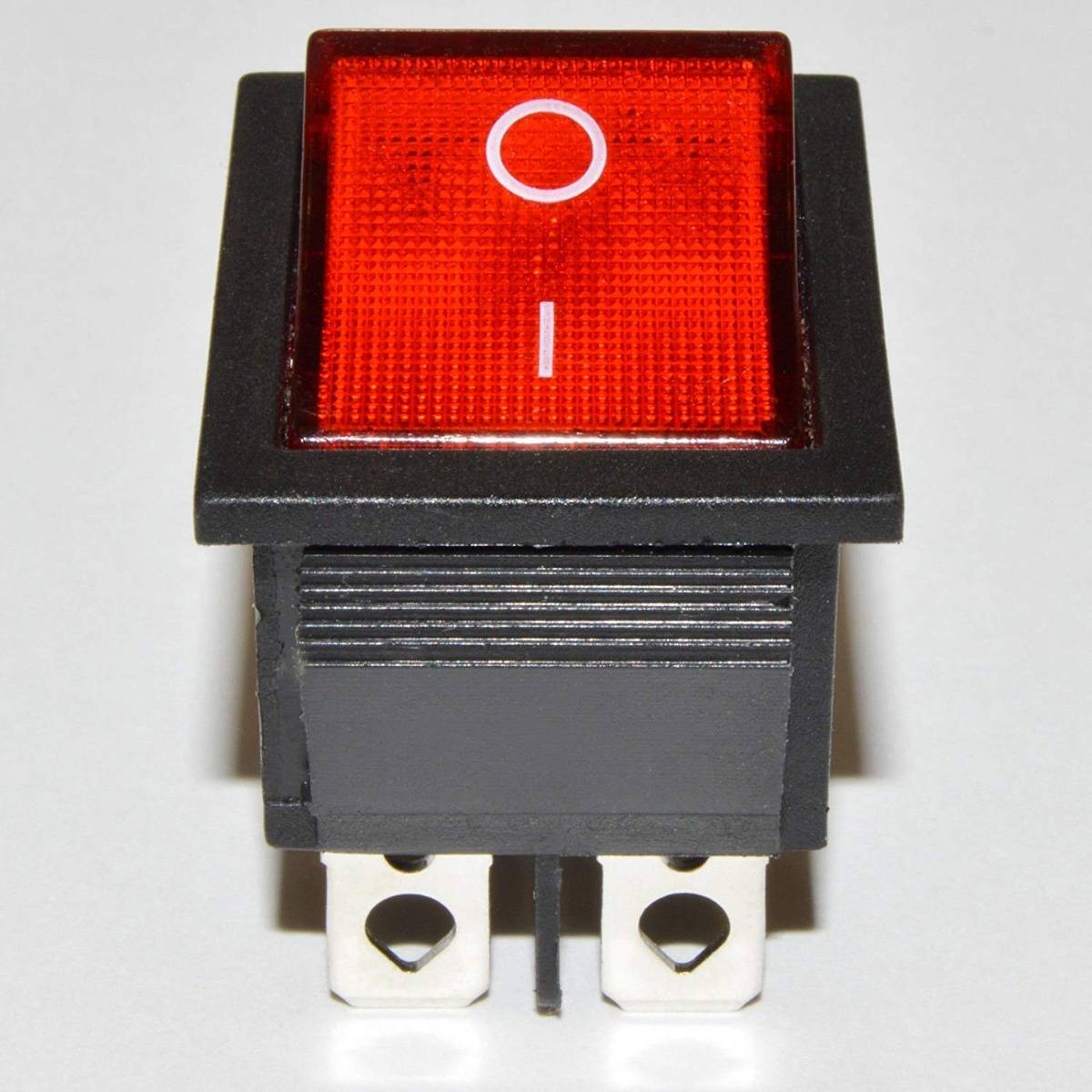 KCD4 ON/OFF Rocker Switch 6Pins 15A/30A 250VAC 26x21mm with LED - Image 4