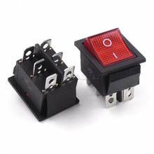 KCD4 ON/OFF Rocker Switch 6Pins 15A/30A 250VAC 26x21mm with LED - Image 6