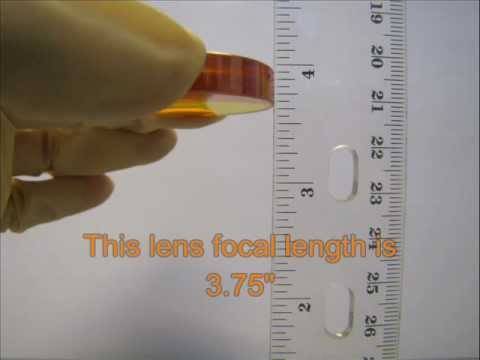 CO2 Laser II-VI ZnSe Focus Lens Dia.20mm for Engraver Cutter FL:50.8mm / 2 inch - Image 3