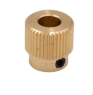 3D Printer Drive Gear Extruder 26 tooth Copper - Image 2