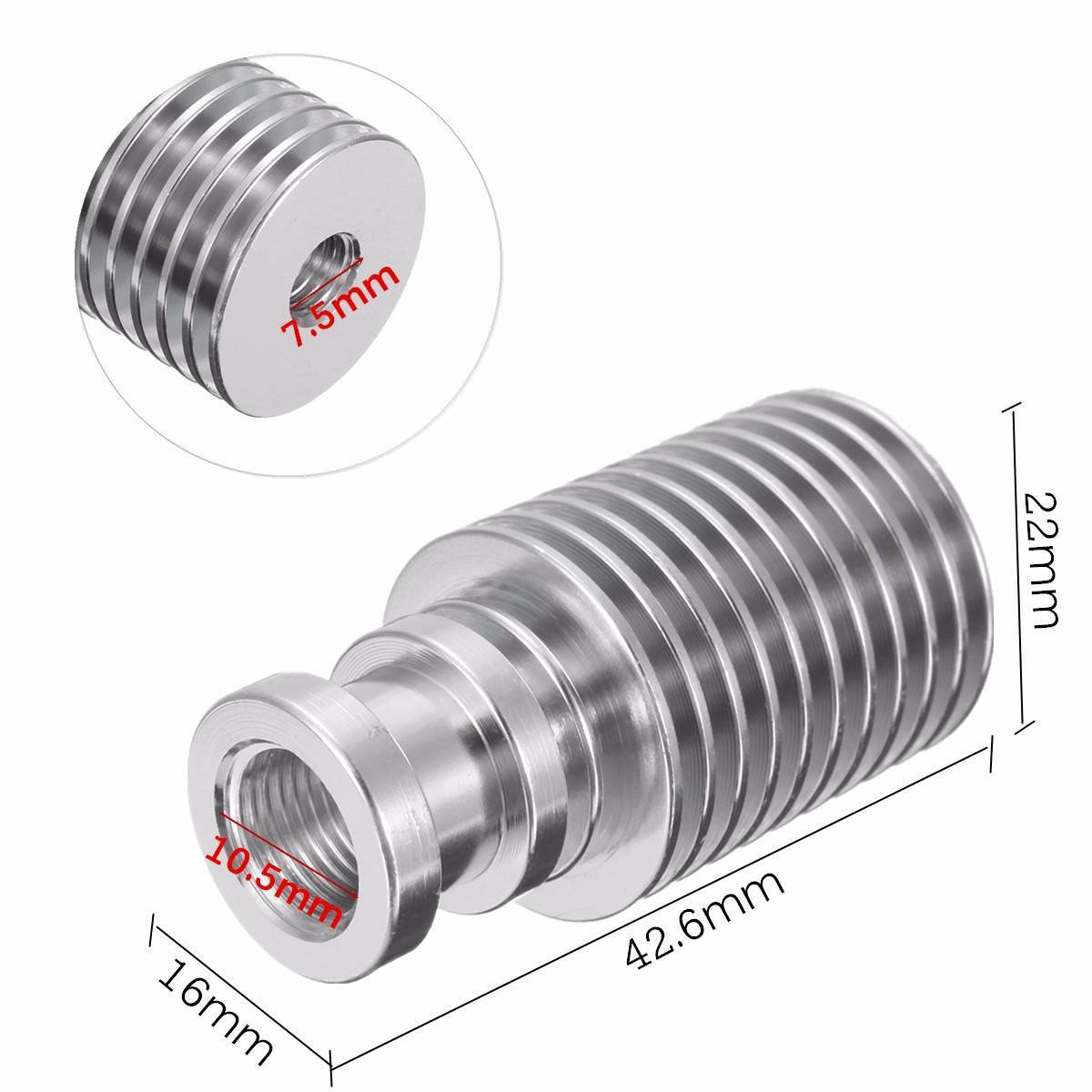 Aluminum Extruder HeatSink Long Distance For 1.75mm Proximity Remote V6 J-Head 3D Printer - Image 5